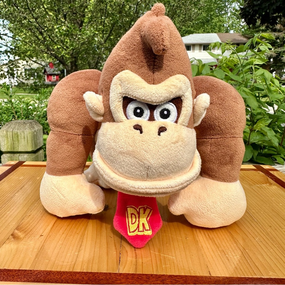 Super Mario All Star Collection Donkey Kong 8” Plush Toy (Japan Import)